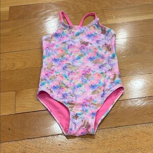 Colorful Tie-Dye Swimsuit